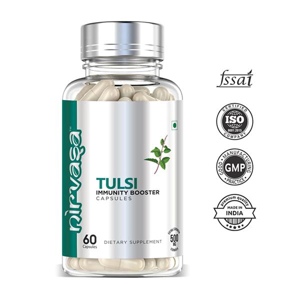 Nirvasa Tulsi Immunity Booster Capsule 60's - Vitamin C