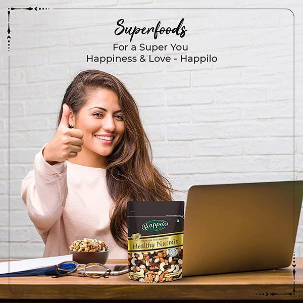 Happilo Premium International Healthy Nutmix Seeds 80 gm - Nutritional Bars