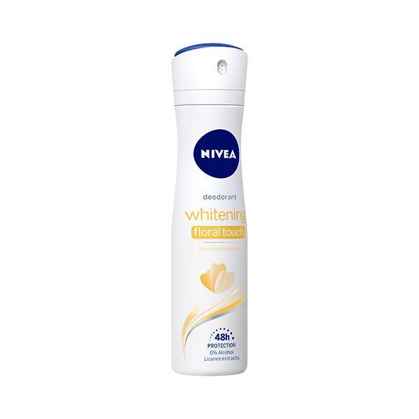 Nivea Whitening Floral Touch Deo 150 ml - Women Deodorants/Roll-Ons