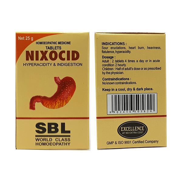 Netmeds | SBL Nixocid Tablets 25 gm