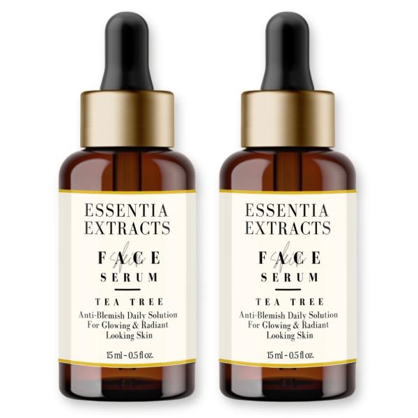 Netmeds | Essentia Extracts Face Serum - Tea Tree (Pack of 2 x 15 ml) 1's