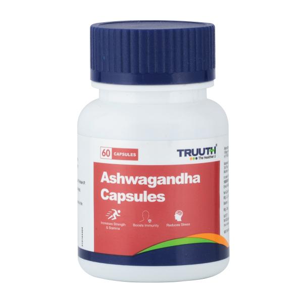 Netmeds | Truuth Ashwagandha 500mg Capsule 60's