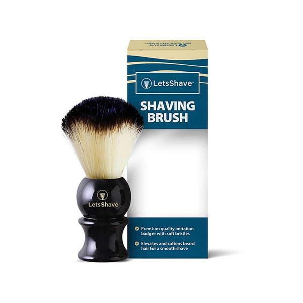 Netmeds | LetsShave Shaving Brush - Black