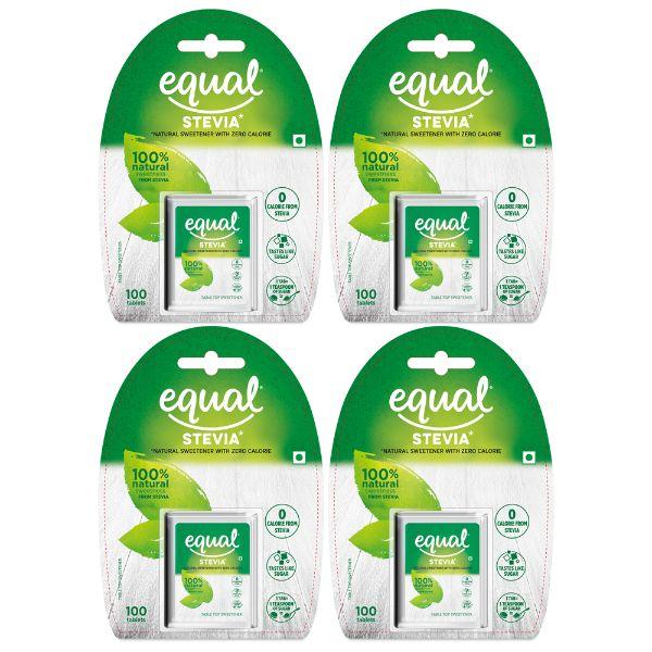 Equal Stevia Sweetener Tablet (Pack of 4 x 100's) 1's - Sweeteners