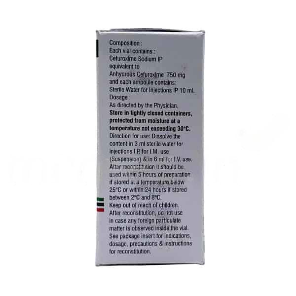 Bactilem 750mg Injection 1'S - Bacterial Infections-Cep
