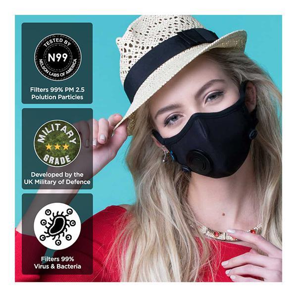 Dettol Cambridge Pro N99 Anti-Pollution Mask - Churchill (M) - Face Masks