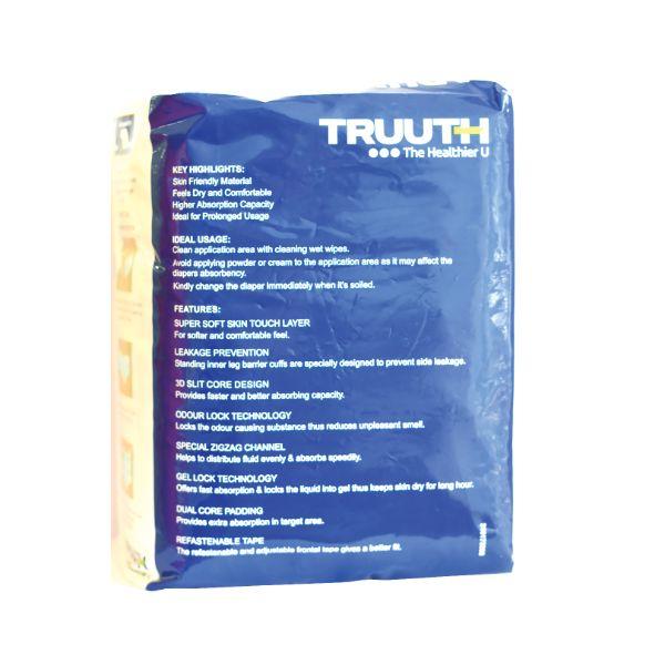 Truuth Adult Diaper - Strap (L) 10's - Adult Diapers & Pads