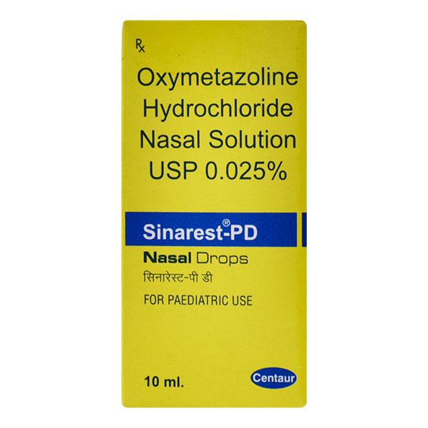 SINAREST PD Nasal Drops 10ml - Nasal Congestion-Nas