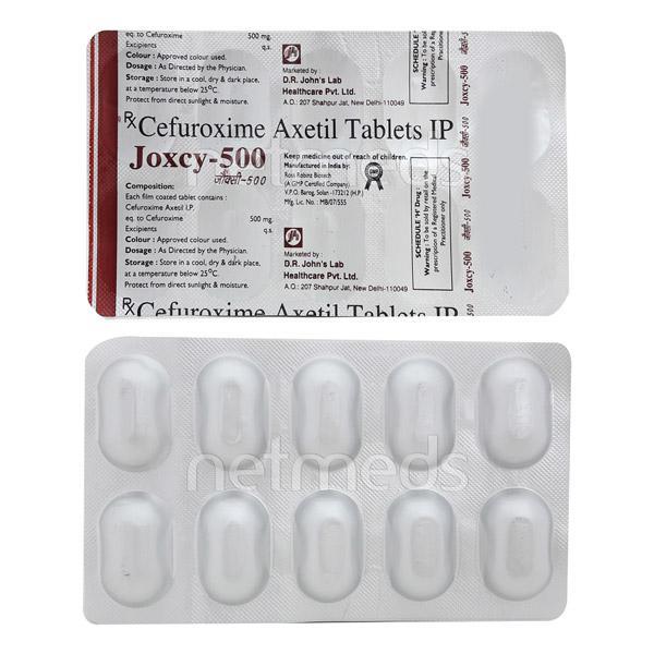 Joxcy 500mg Tablet 10'S - Bacterial Infections-Cep