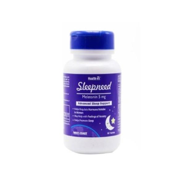 Netmeds | Healthvit Sleepneed Melatonin 5 mg Tablet 60's
