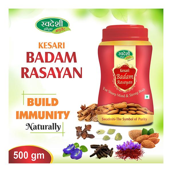 Swadeshi Ayurved Kesari Badam Rasayan Paste 500 gm - Health Products