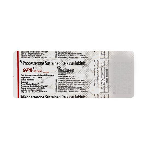 9 FB SR 300mg Tablet 10'S - Hormonal Therapy-Oes