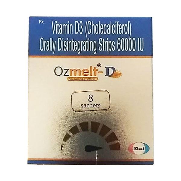 OZMELT D Oral Disintegrating Strips 8's - Supplements-Vit