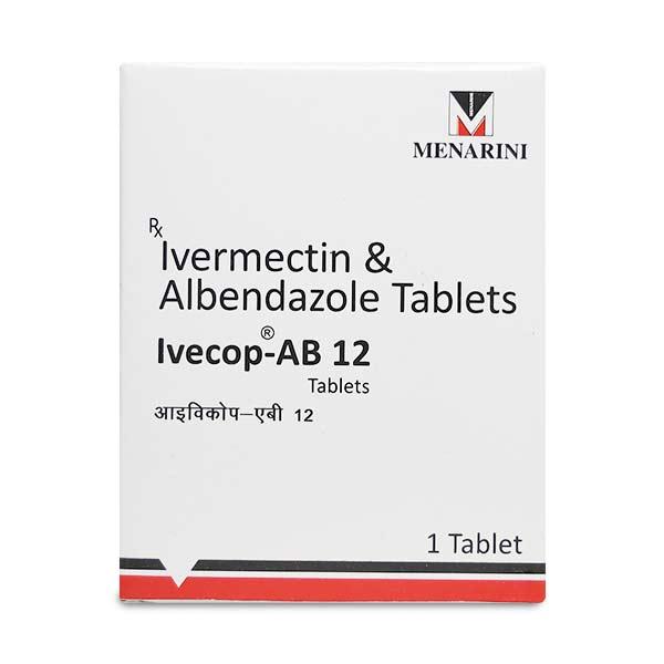 Ivecop AB 12 Tablet 1'S - Parasitic Worms-Ant
