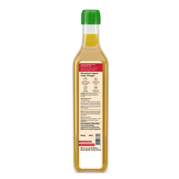 Zandu Himalayan Apple Cider Vinegar 500 ml - Apple Cider Vinegar - Acv