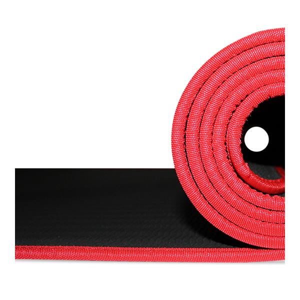 MuscleXP EVA Yoga Mat with Carrying Strap - Black 1's - Workout Essentials