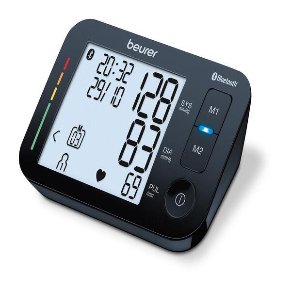 Beurer Upper Arm Blood Pressure Monitor with Bluetooth (BM 54) - Blood Glucose Monitors/Strips