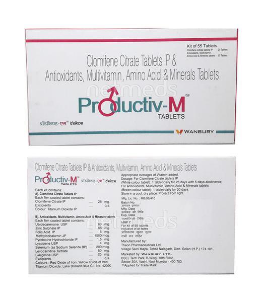 Productiv M Tablet Kit 1's - Supplements-Vam