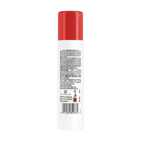 Lifebuoy Total Germ Kill Spray 85 ml - Others
