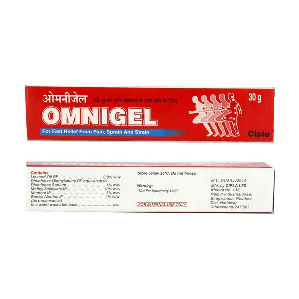 Netmeds | Omnigel Gel(Topical) 30gm