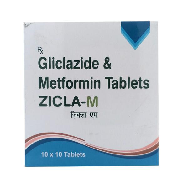Zicla M Tablet 10'S - Diabetes-Ant