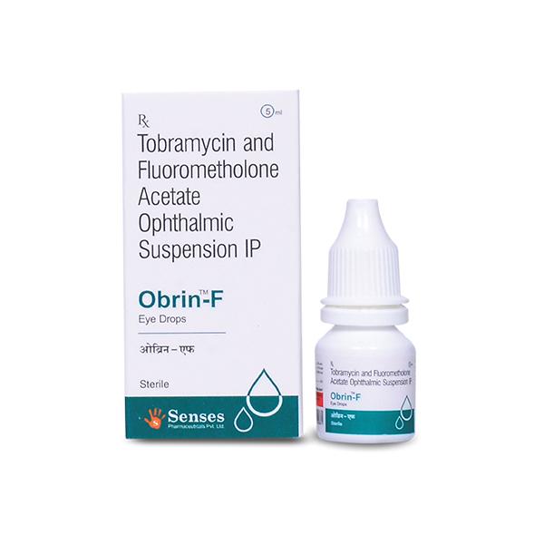 OBRIN F Eye Drops 5ml - Eye Infections-Eaa