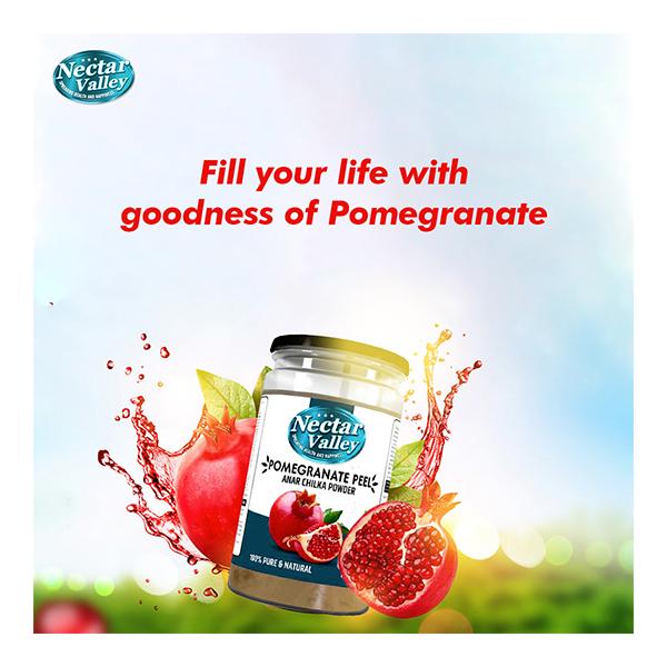 Nectar Valley Pomegranate Peel Anar Chilka Powder 250 gm - Health Products