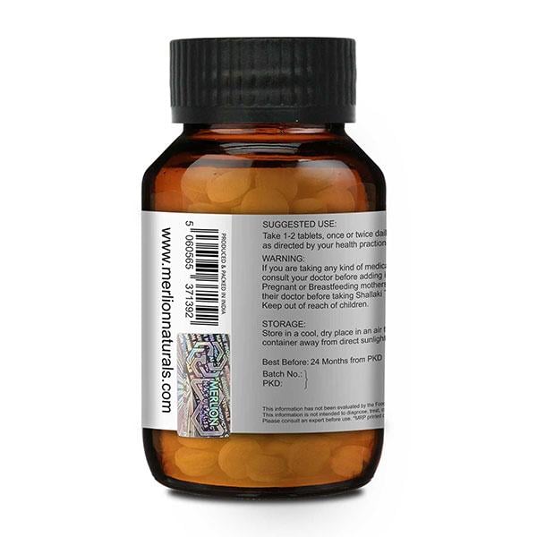 Merlion Naturals Shallaki 500 mg Tablet 120's - Pure Herbs