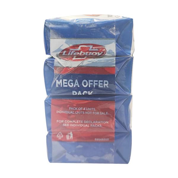 Lifebuoy 100 % Stronger Germ Protection Care Soap (Pack of 4 x 100 gm) 1's - Soaps
