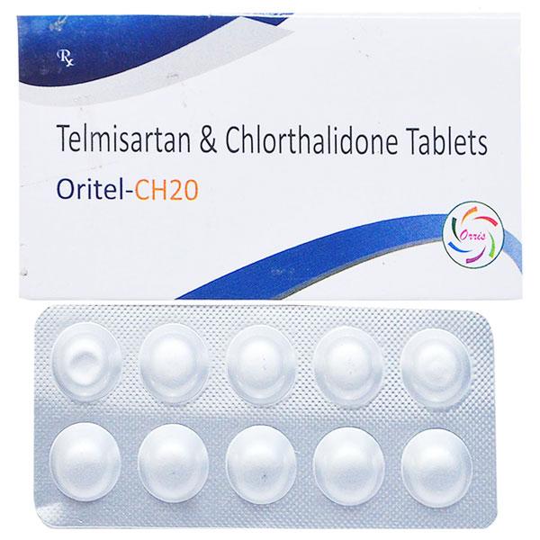 ORITEL CH 20mg Tablet 10's - Hypertension-Ang