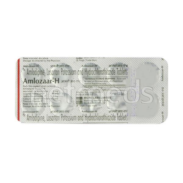 Amlozaar H Tablet 10'S - Hypertension-Cal