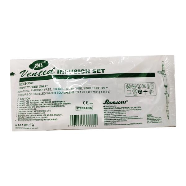 Netmeds | Romsons Vented Infusion Set (SS - 3060) 1's