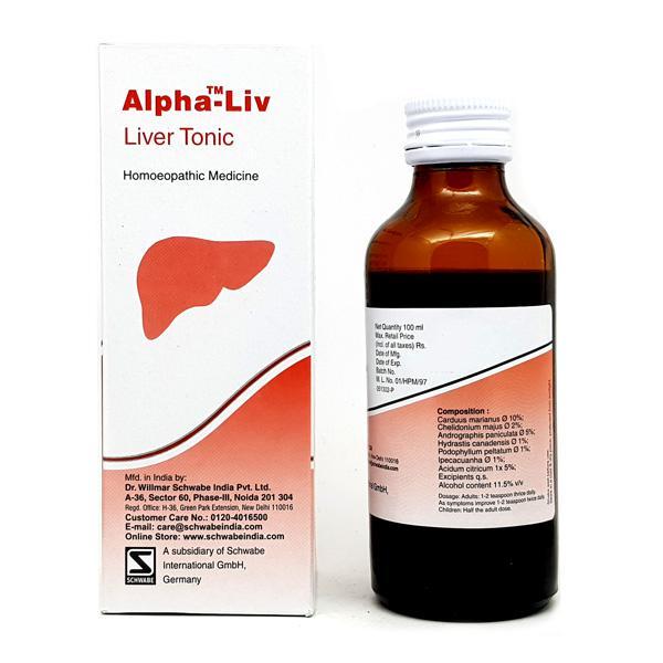 Dr. Willmar Schwabe Alpha - Liver Tonic 100 ml - Speciality Medicine