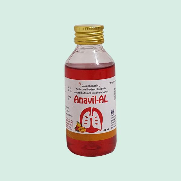 ANAVIL AL MIX FRUIT & RASPBERRY FLAVOUR Syrup 100ml - Cough And Cold-Cou