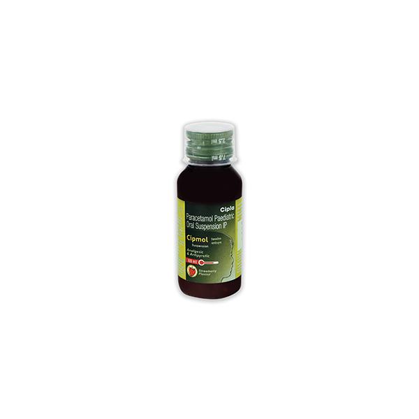 Netmeds | CIPMOL STRAWBERRY FLAVOUR Suspension 60ml