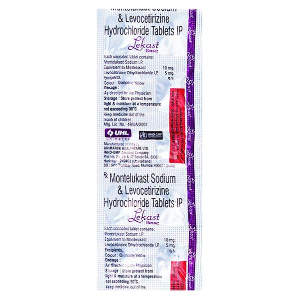 LEKAST Tablet 10's - Allergies-Ant