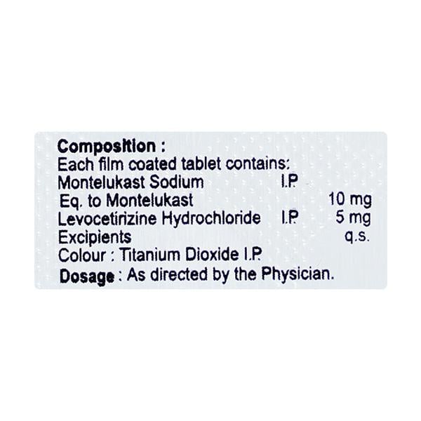MONTEN L Tablet 10's - Allergies-Ant