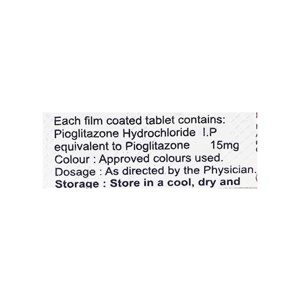 Hilpio 15mg Tablet 10'S - Diabetes-Ant