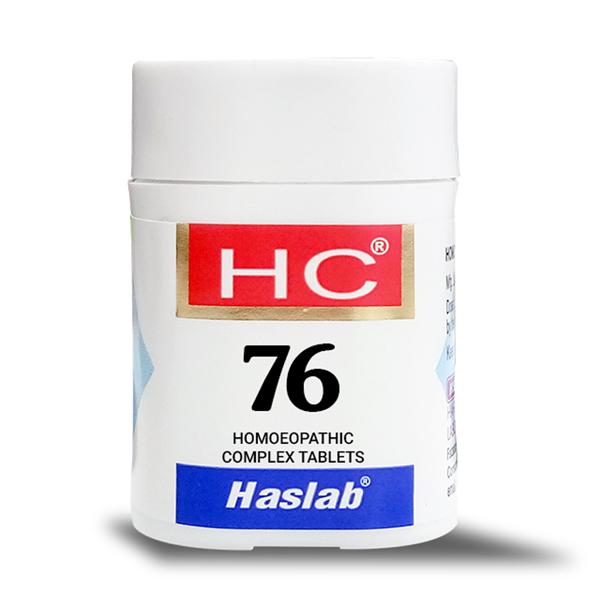 Netmeds | Haslab HC 76 (Homeopathic Complex) Tablet 20 gm