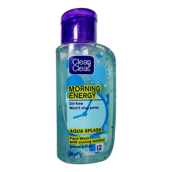 Netmeds | Clean & Clear Morning Energy Aqua Splash Face Wash 50 ml