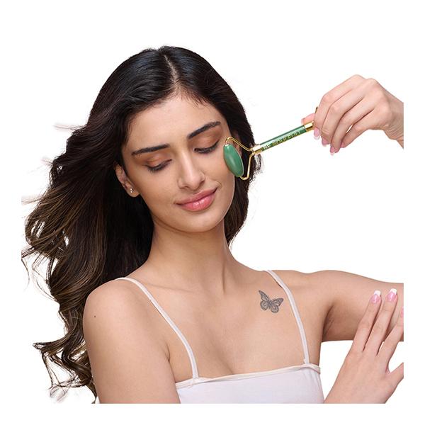 Be Soulfull Jade Face Massage Roller - Natural Green 155 gm - Massagers