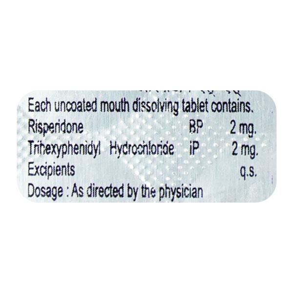 RPDONE LS 2/2mg Tablet 10's - Schizophrenia-Aps