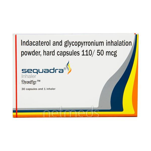 Sequadra 110mcg/50mcg Inhaler 1's - Asthma/COPD-Ast