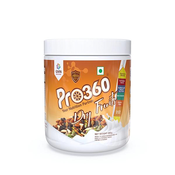 Netmeds | Pro360 Dry Fruits Nutritional Powder 250 gm