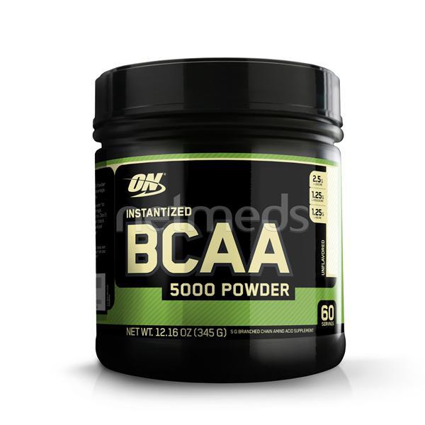 Netmeds | Optimum Nutrition (On) Instantized Bcaa 5000Mg Unflavored Powder 345Gm