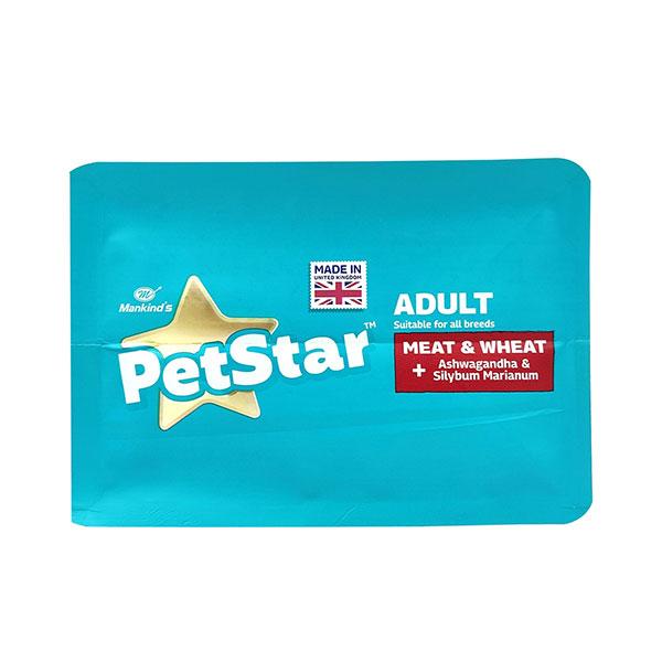 Petstar Adult Food - Meat  and Wheat 1 kg (Buy 1 Get 1) - Petfood