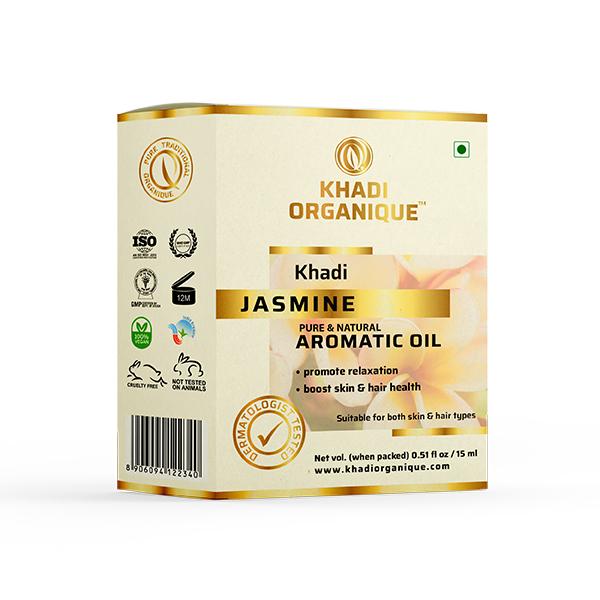 Kadhi Organique Khadi Aromatic Oil - Jasmine 15 ml - Personal Care (Ayush)