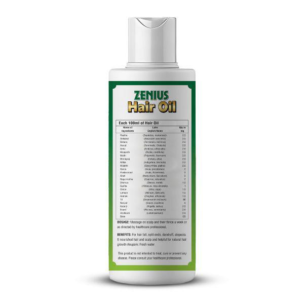 Zenius Hair Oil 200 ml - Personal Care (Ayush)