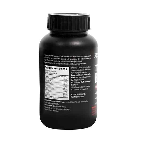 HealthVit Fitness Testosterone Booster Capsule 60's - Sexual Care
