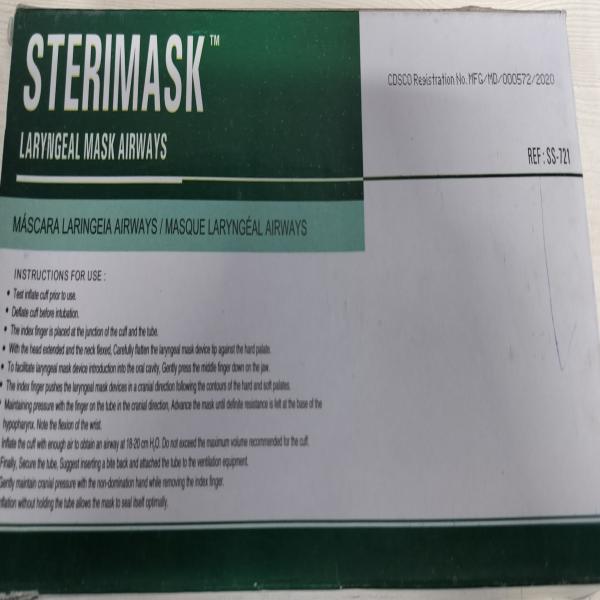Netmeds | Sterimed Disposable PVC Laryngeal Mask Airways (SS - 721) (Size 2.0) 1's